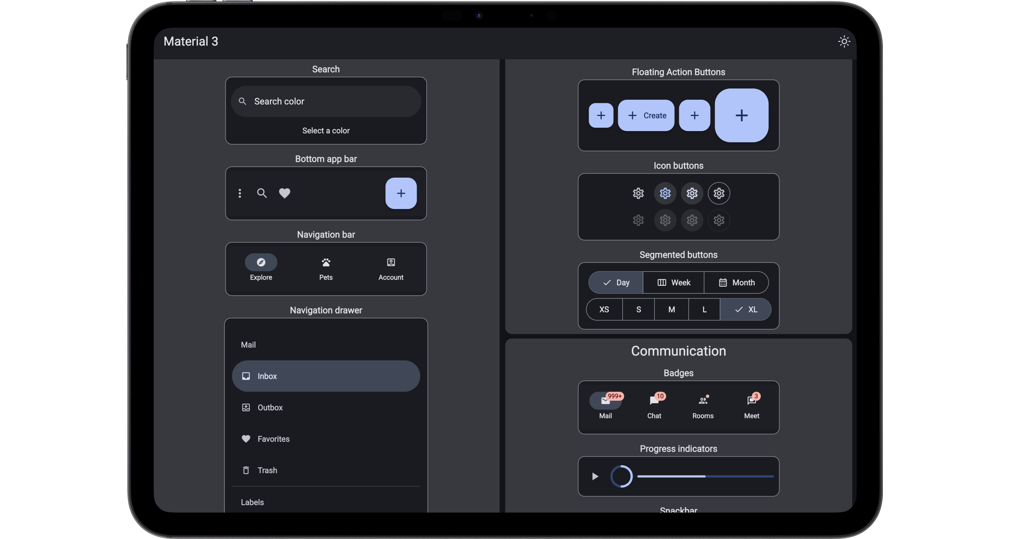 Material Components Hero Image